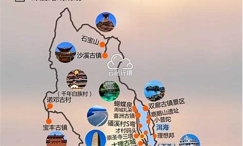 大理旅游景点线路,大理旅游景点线路设计