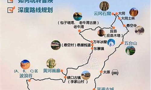 陕西旅游路线设计方案最新版,陕西旅游路线图高清版