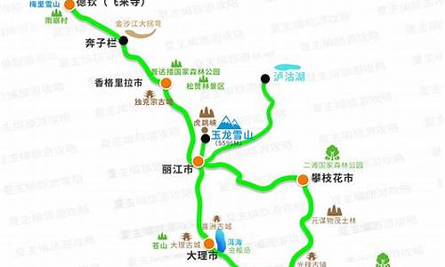 云南旅游最佳路线六日游路线_云南6日游最