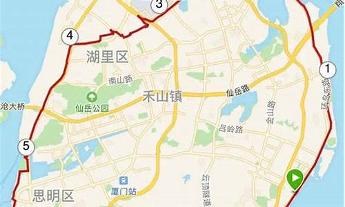 厦门自行车环岛骑行路线_厦门环岛路骑行最漂亮一段