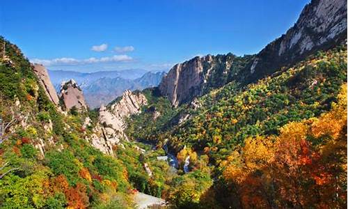 雾灵山千禧龙度假村_雾灵山森林公园千叠溪风景区