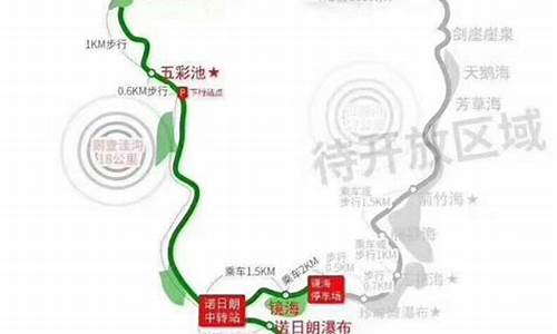 九寨沟游览路线顺序_九寨沟旅游路线设计分析