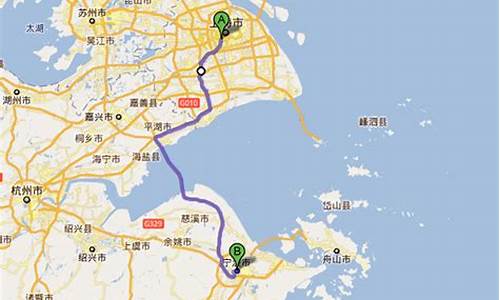 上海到宁波自驾路线怎么走最快,上海到宁波